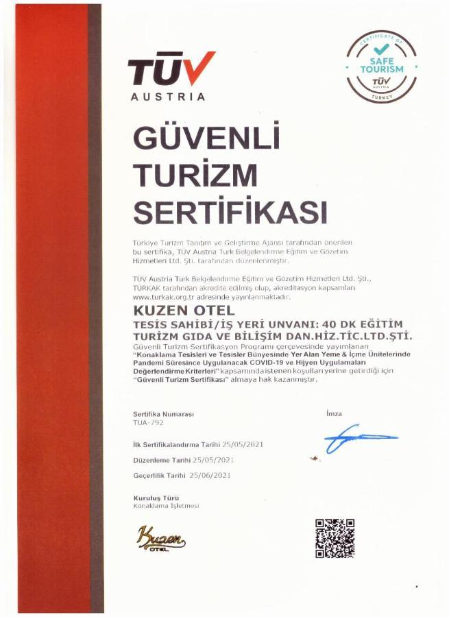Kuzen Otel (Adults Only) Isztambul Kültér fotó